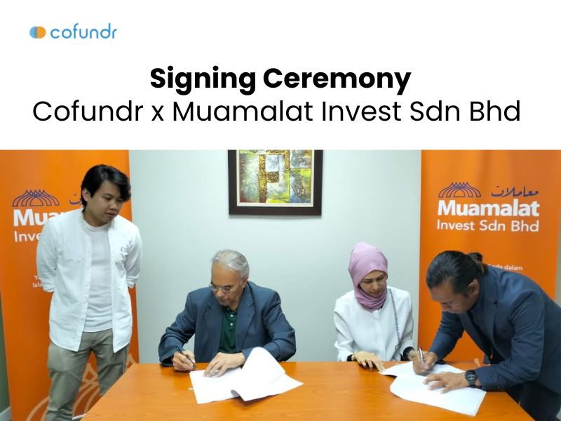 Collaboration of Cofundr x Mualamat Invest